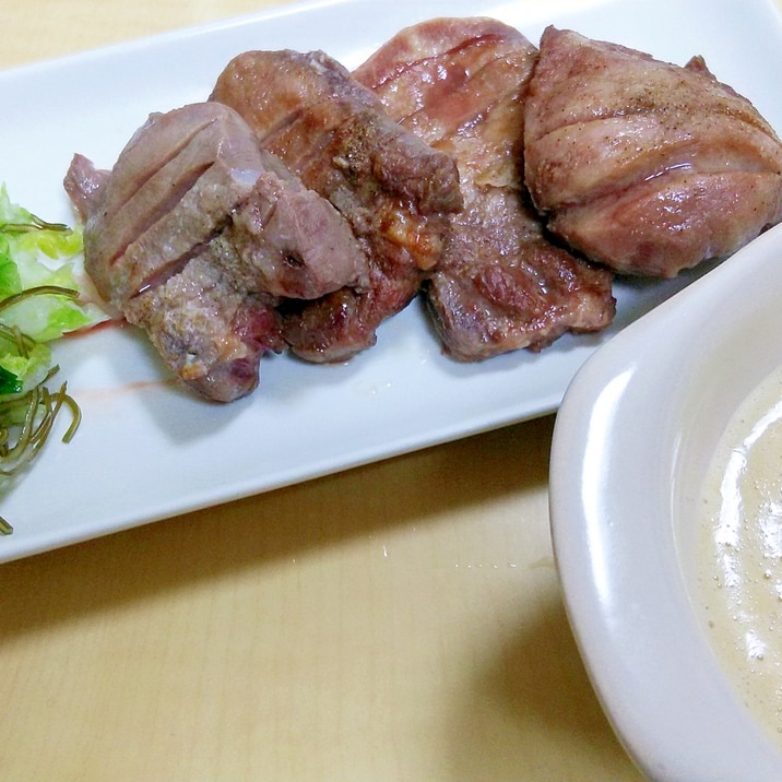 牛タン 厚切り牛タンの塩焼き レシピ 作り方 By Love Meats 楽天レシピ 牛タン 厚切り牛タンの塩焼き レシピ 作り方 By Love Meats 楽天レシピ